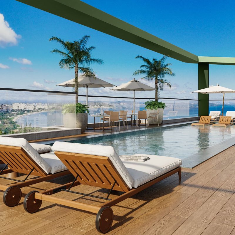 Rooftop com piscina